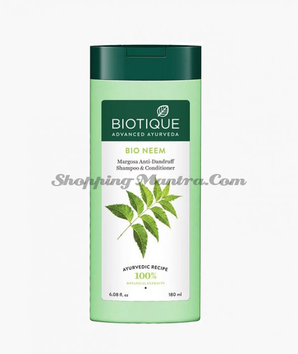 Биотик Ниим шампунь-кондиционер против перхоти  | Biotique Bio Margosa Anti-Dandruff Shampoo & Conditioner