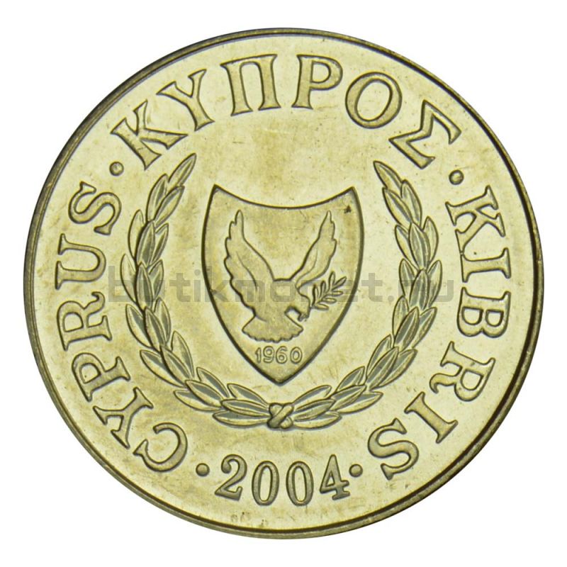 5 центов 2004 Кипр