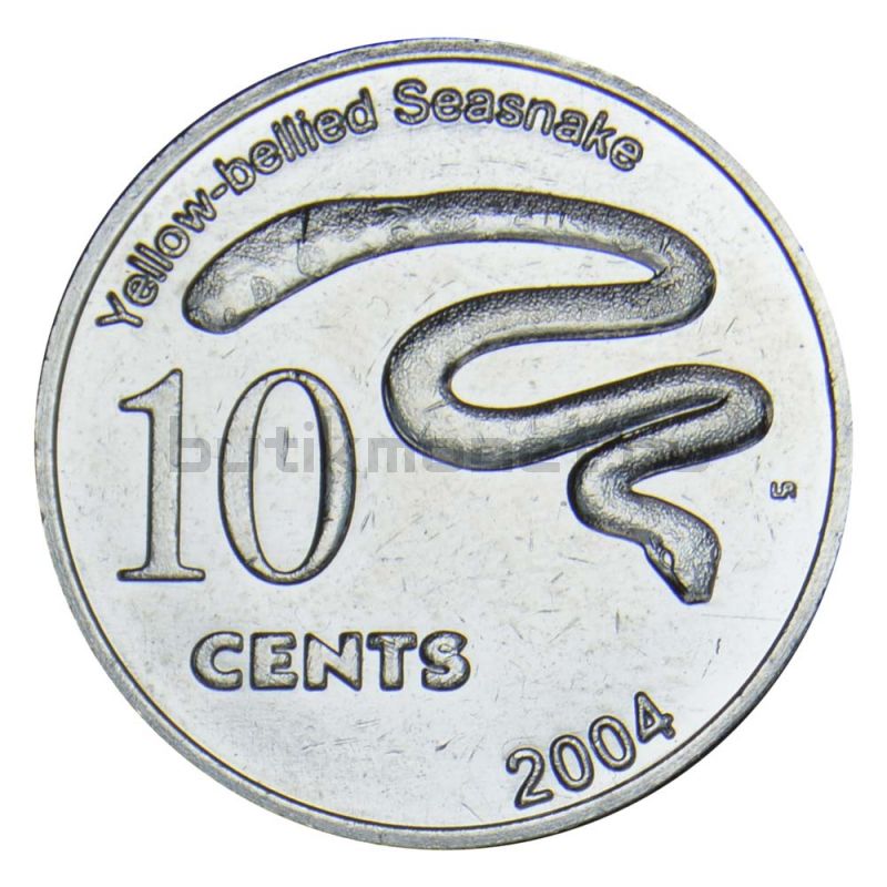 10 центов 2004 Кокосовые острова