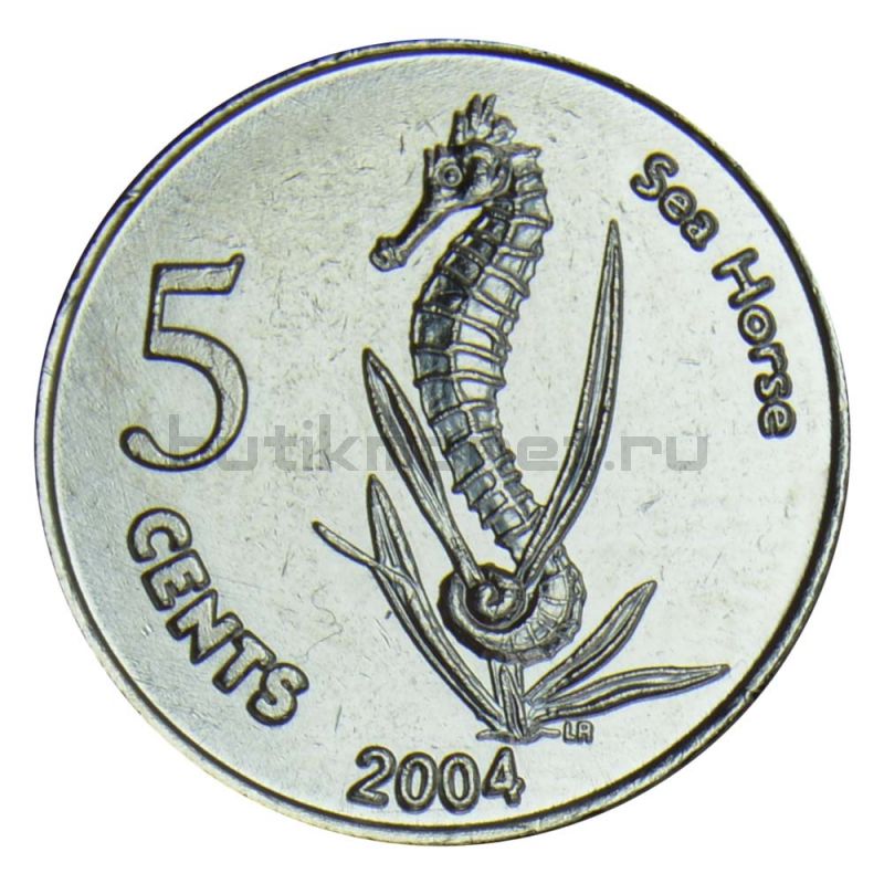 5 центов 2004 Кокосовые острова