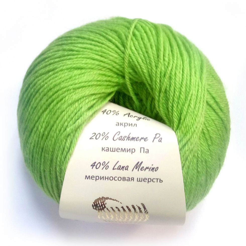 Baby wool (Gazzal) 838-зеленое яблоко