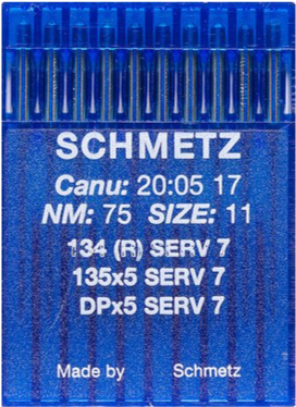 Иглы Schmetz DPx5 SERV7 №130 10шт