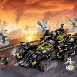 Конструктор Lepin Batman Крутой Бэтмобиль 07077 (Аналог Lego Batman 70917) 1469 дет
