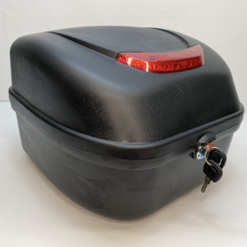 Кофр багажный для электроскутеров, Мото CR-08, 17 Л., Черный