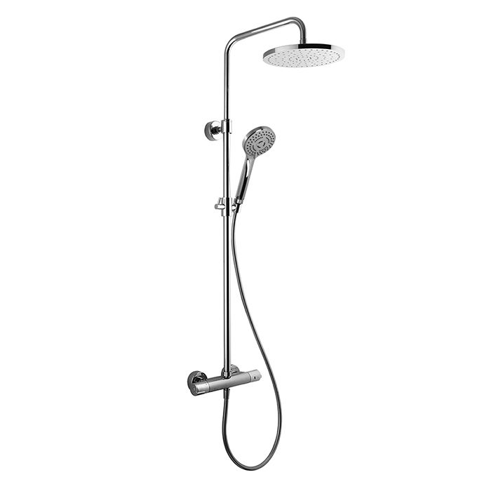 Душевая стойка с верхним душем и трехрежимным ручным душем Fima - carlo frattini Wellness F4885/RP259 схема 2