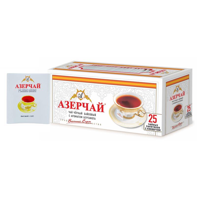 Азер чай бергамот 25 пак.