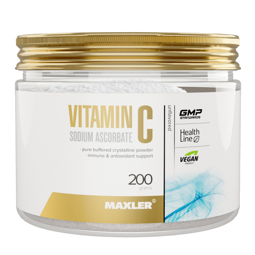 Maxler - Vitamin C Sodium Ascorbate Powder 200г