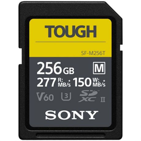 Карта памяти SDXC Sony 256GB 277R/150W Tough (SF-M256T/T)