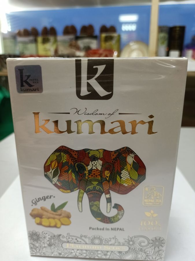 Чай Kumari черный с имбирём 100 гр