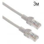 Орбита OT-PCC12 патчкорд UTP 3м (Cat5E,568,4 пары)