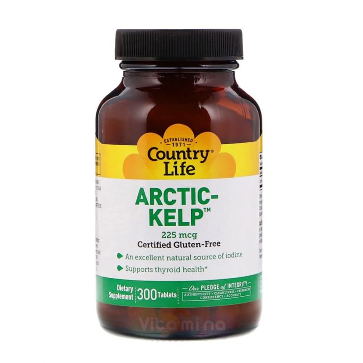 Arctic-Kelp Арктический Келп, йод, 300 табл.
