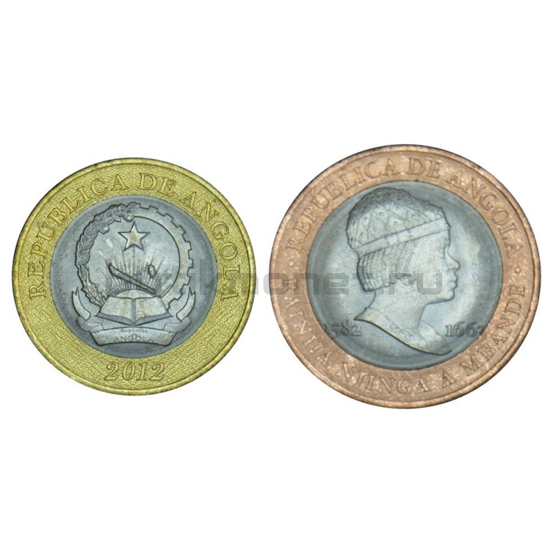 Набор монет 2012-2014 Ангола (2 штуки)