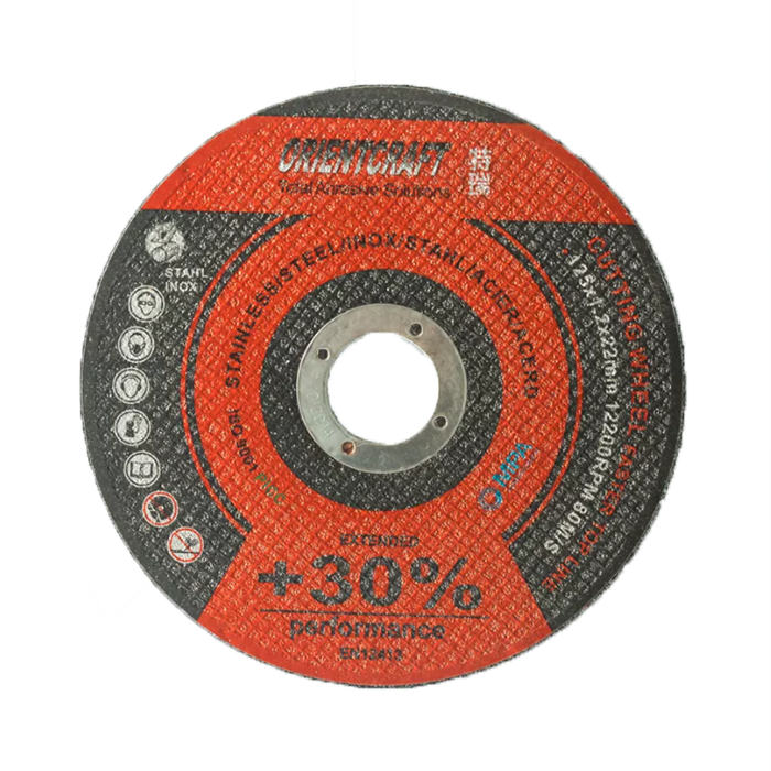 Orientcraft  200.30% Армированный отрезной диск по нержавеющей стали, 125мм. х 1,0мм. х 22,2мм.