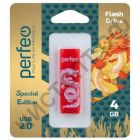 флэш-карта Perfeo 4GB C04 Red Dragon