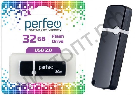 флэш-карта Perfeo 32GB C07 Black
