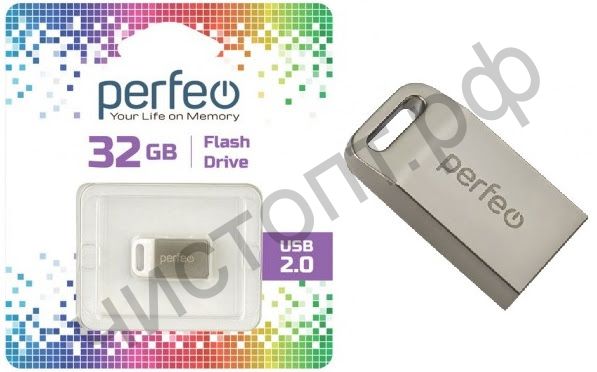 флэш-карта Perfeo 32GB M05 Metal Series