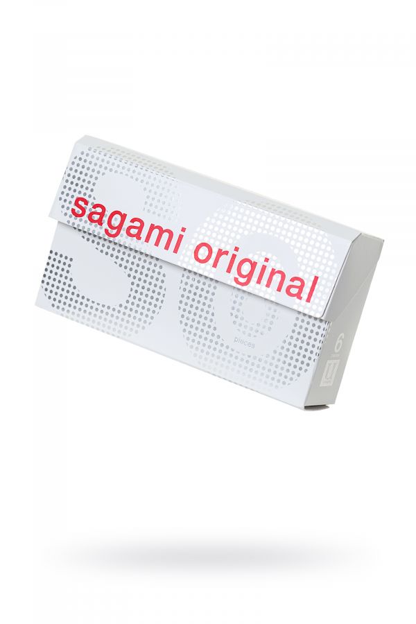 Презервативы Sagami Original 0.02  УЛЬТРАТОНКИЕ,гладкие 6 шт.