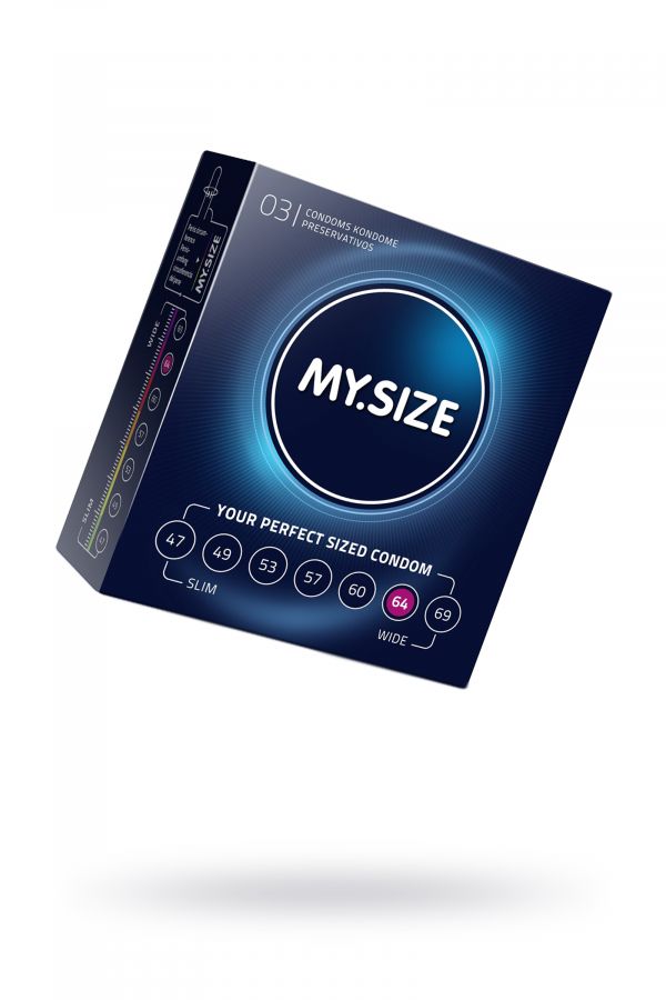 Презервативы  "MY.SIZE" №3 размер 64 (ширина 64mm)