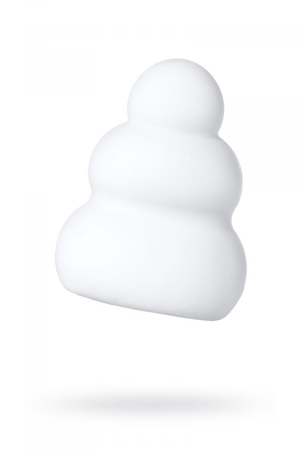 Мастурбатор нереалистичный, Pucchi Shower, MensMax, TPE, белый, 6,5 см