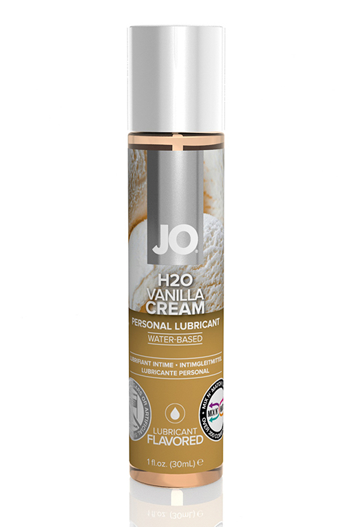 Вкусовой лубрикант "Ваниль" / JO Flavored Vanilla H2O 1oz - 30 мл.