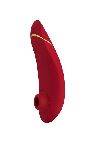 Бесконтактный клиторальный стимулятор Womanizer Premium красный/золотой