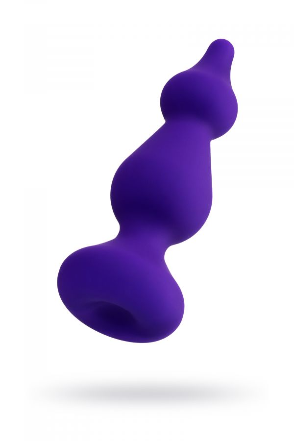 Анальная втулка ToDo by Toyfa Sholt, водонепроницаемая, силикон, фиолетовый, 10 см, ? 3 см
