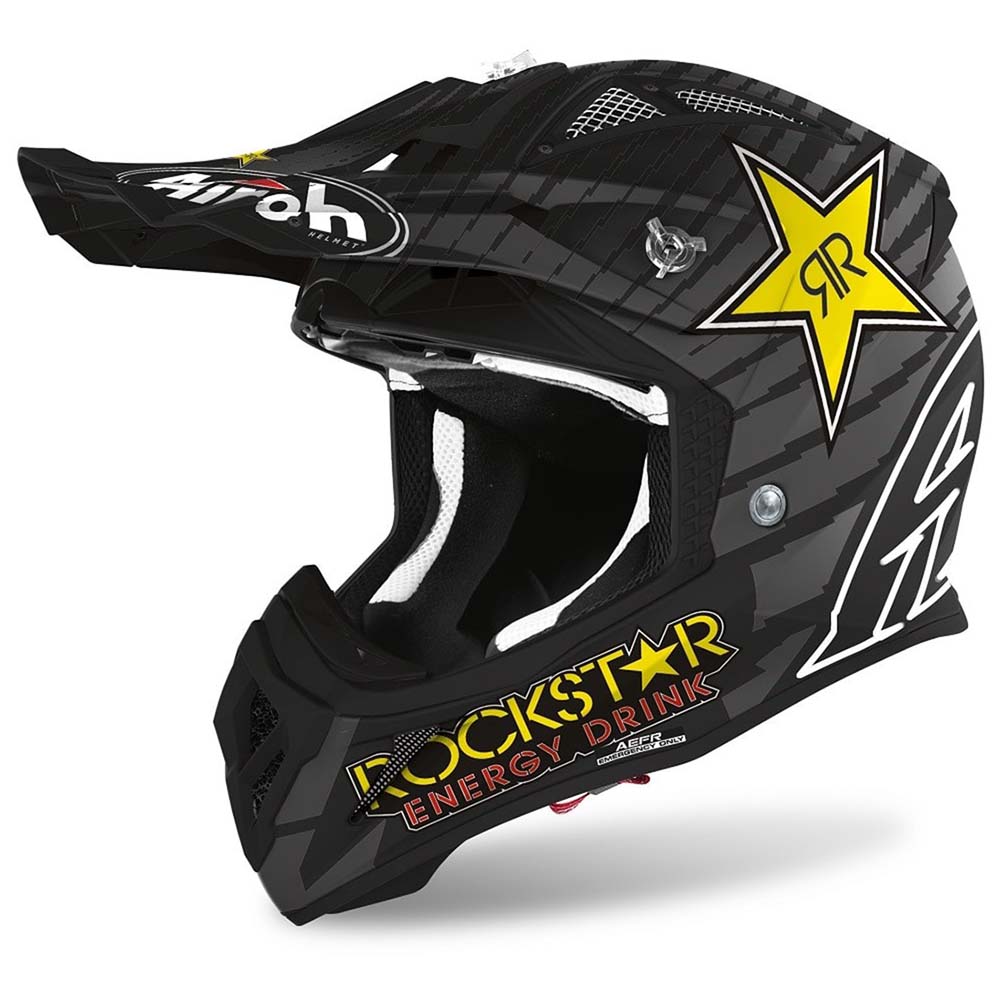 Airoh Aviator Ace Rockstar 2020 Matt шлем для мотокросса и эндуро