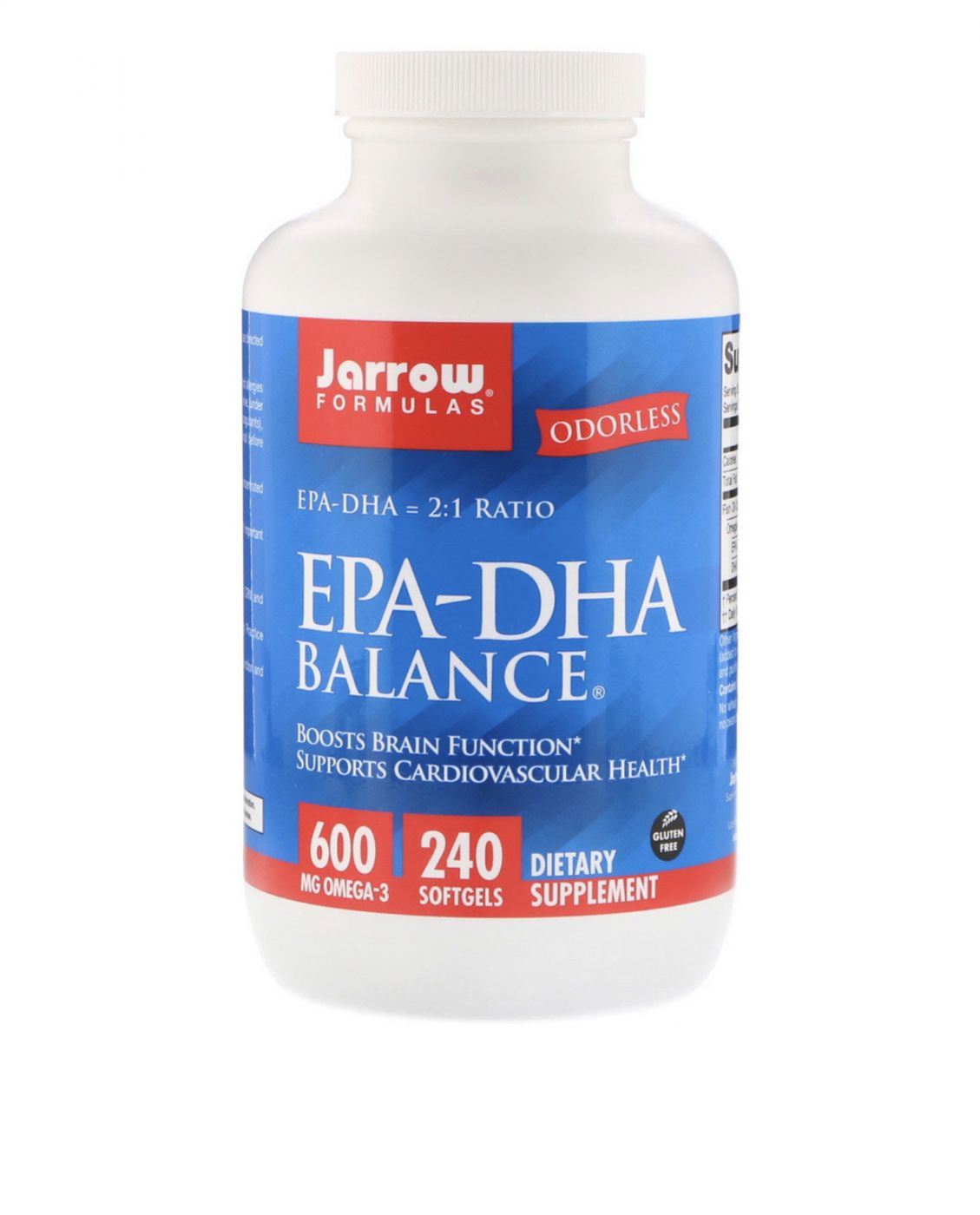 Jarrow Formulas, EPA-DHA Balance, 600 мг, 240 штук