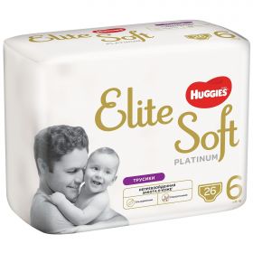 Huggies Elite Soft Platinum универсальные XXL26 (6)