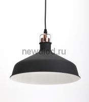 Подвес PL2 BK/RC ЭРА металл, E27, max 60W, d300 мм, шагрень черный/медь