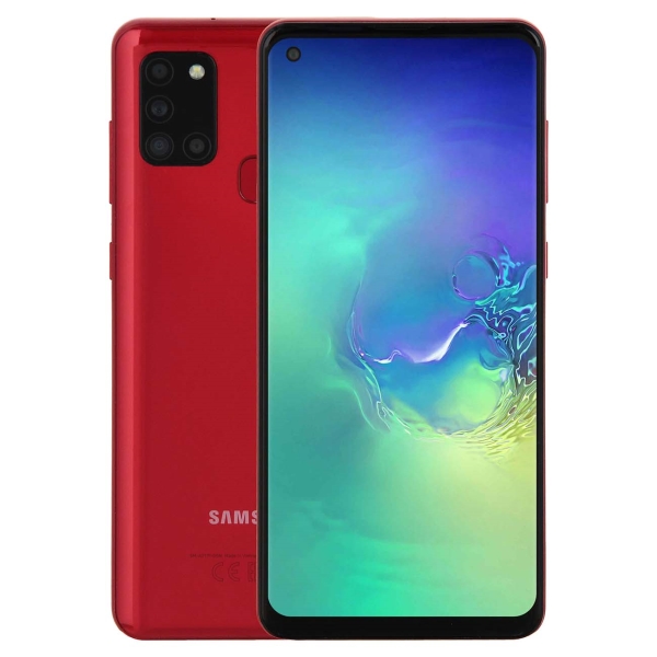 Смартфон Samsung Galaxy A21s 3/32GB Красный