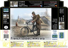 Фигуры Французский солдат, период Второй мировой войны