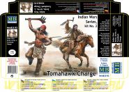 Фигуры, Серия индейских войн, набор № 2. Атака с томагавками