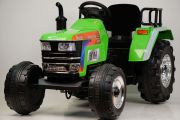 купить электромобиль-трактор о030оо зелёного цвета в интернет-магазине detskaya-mashina
