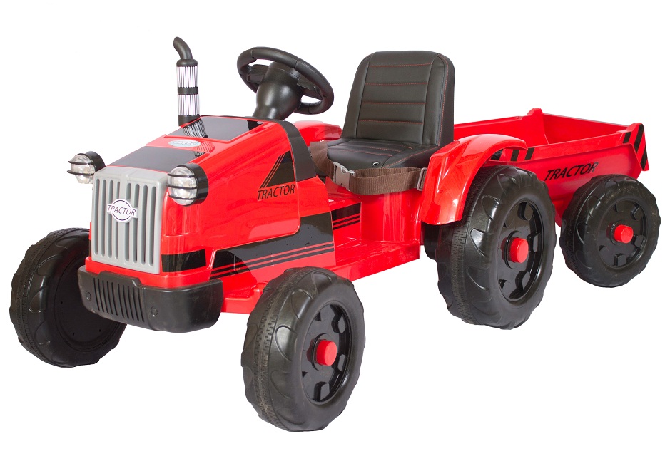 4121. Детский Электромобиль-Трактор TR55 красный