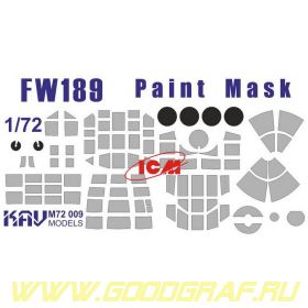 Окрасочная маска на остекление FW 189