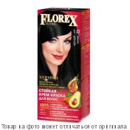 Краска для волос Florex-Super КЕРАТИН 1,0 Черный, шт