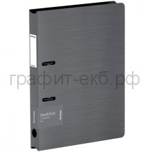 Папка А4 3.5см 2к.Berlingo Steel&Style серебристый металлик PPf_95102