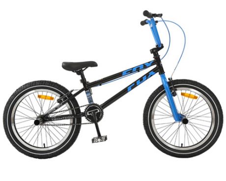 Велосипед ВМХ Fox 20" черно-синий