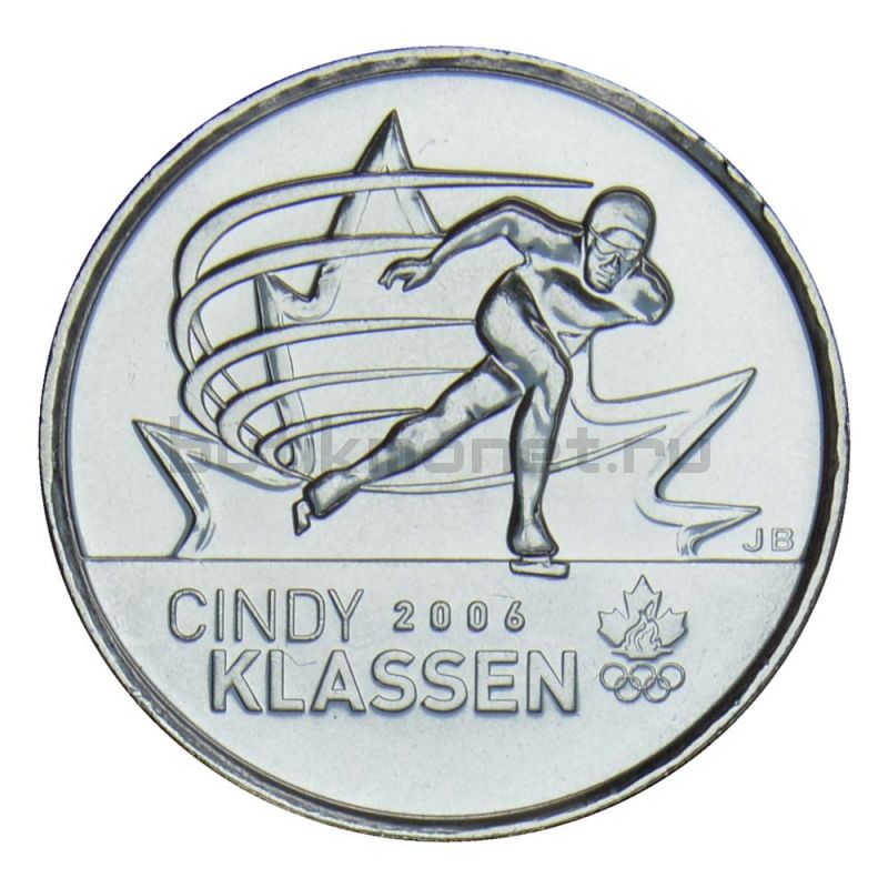 25 центов 2009 Канада Синди Классен