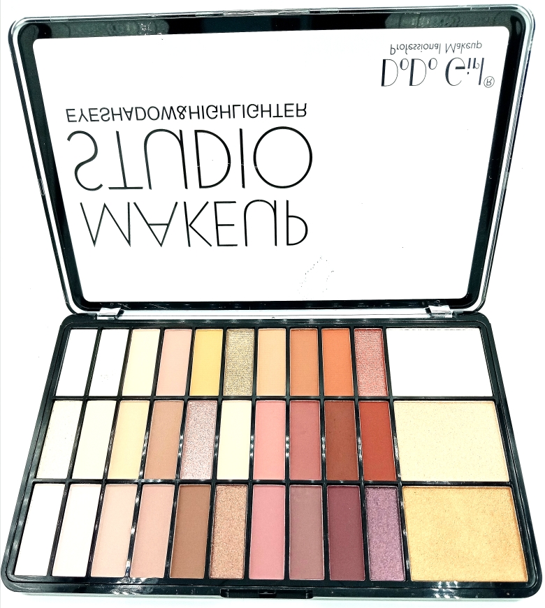 Палетка теней+хайлайтер DoDo Girl MakeUp Studio (13200)