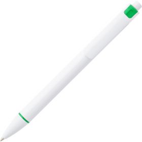 Ручка шариковая Спонсор Рона Плюс белый/зеленый
