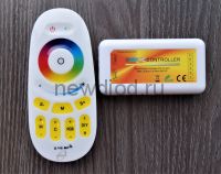 Контроллер RGB+W+WW сенсорный МУЛЬТИКОЛОР 2.4G 12/24V 18A 216/432W Oreol