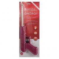 Пьезозажигалка Energy JZDD-17-BRD, пистолет, бордовая