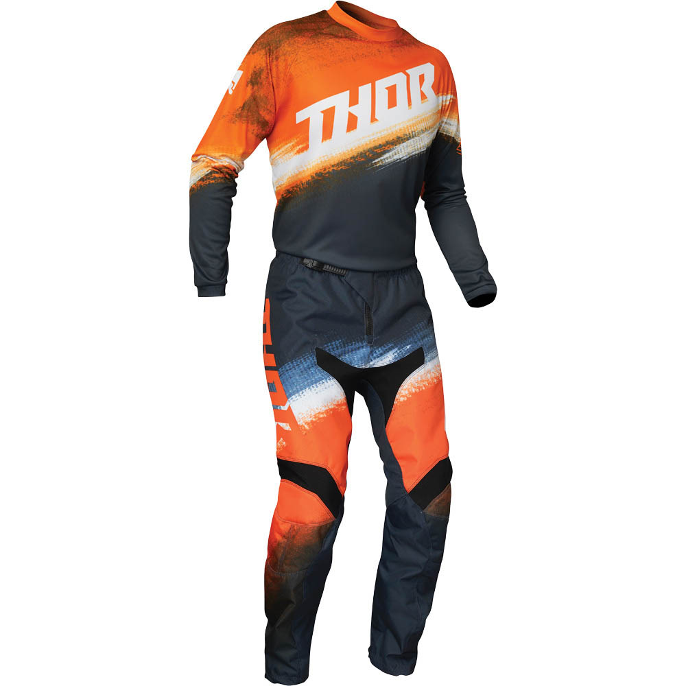 Thor Sector Vapor Orange/Midnight джерси и штаны для мотокросса