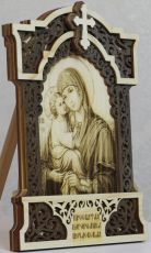 Почаевская икона Божией Матери (23x30см)