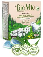 Таблетки для посудомоечной машины с маслом эвкалипта BioMio,30 шт