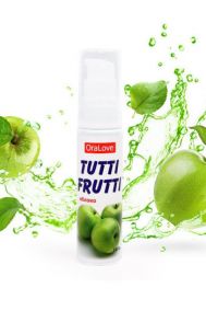 Гель-смазка для орального секса Bioritm OraLove Tutti-Frutti яблоко, 30 г