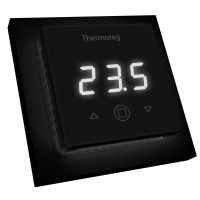 Электронный терморегулятор Thermoreg TI-300 Black (черный) сенсорный для теплого пола купить в Екатеринбурге