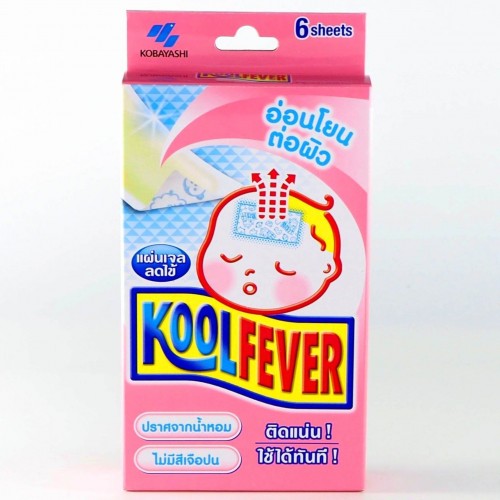 Пластырь для снижения температуры KoolFever для малышей, 1 шт.